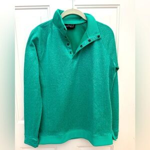 Under Armour Boys Green Pullover Dry Fit Sweatshirt